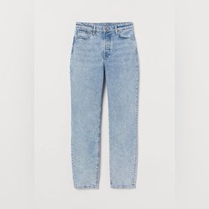 H&M Mom High Waist Ankle Jeans